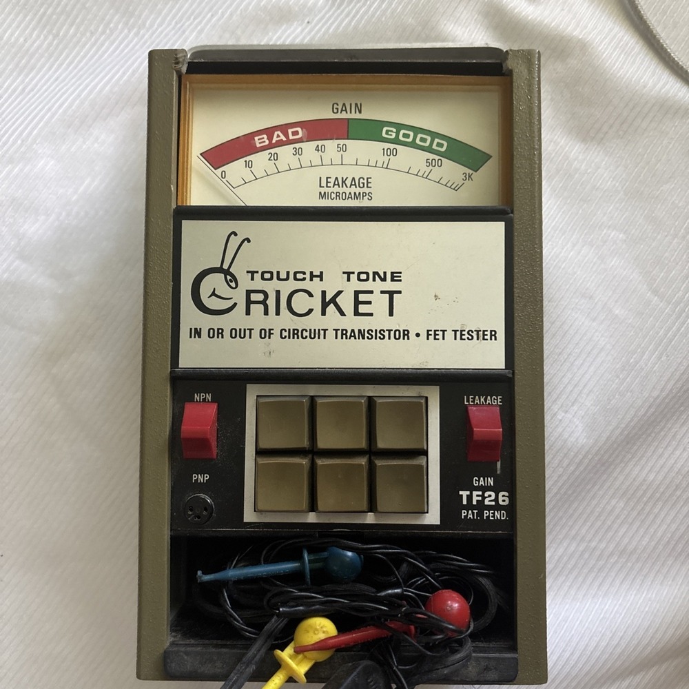 Working  Touch Tone Circuit Transistor FET  Tester Tester